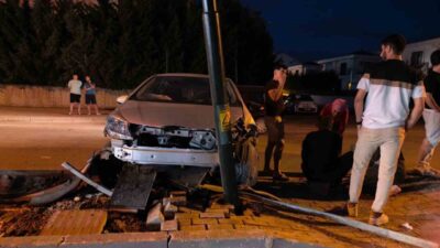 Bursa’nın İnegöl ilçesinde meydana gelen bir kazada, 22 yaşındaki Gökhan