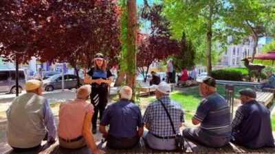 Bilecik İl Emniyet Müdürlüğü’nün Toplum Destekli Polislik Şube Müdürlüğü ekipleri,
