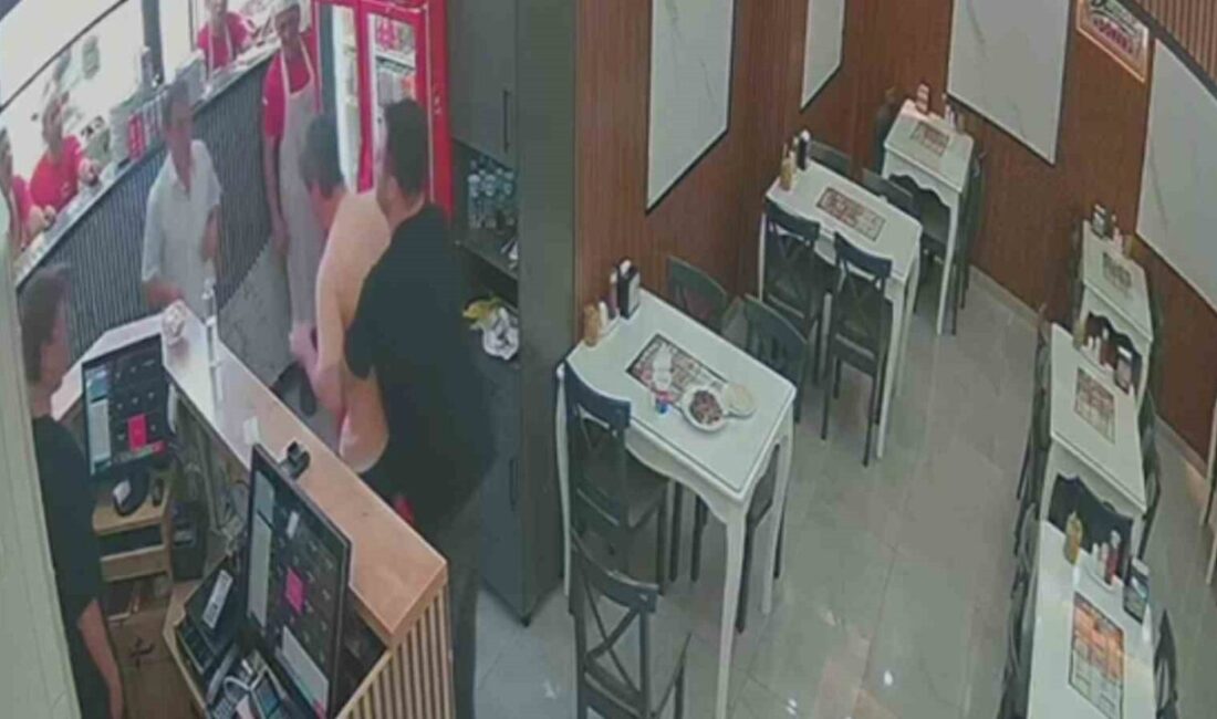Ünye ilçesinde bir döner restoranında yaşanan olayda, bir müşteri yediği