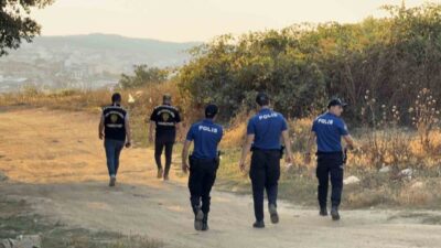 İstanbul’da orman yangınlarına karşı alınan önlemler kapsamında Arnavutköy’de dronlar ile