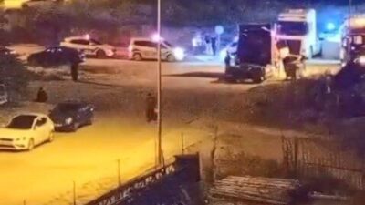 Elazığ ilinde dün gece düğün konvoyunda trafiği tehlikeye atan ve