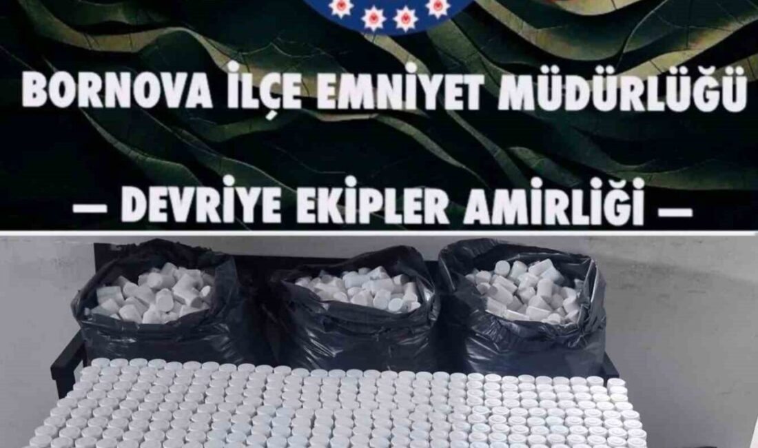 Bornova ilçesinde polis tarafından dur ihtarına uymayan şüphelilerin kaçtığı olayda,