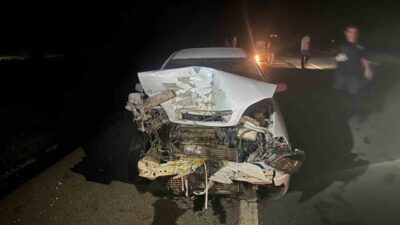 Balıkesir, Dursunbey ilçesinde meydana gelen çift yönlü trafik kazasında bir