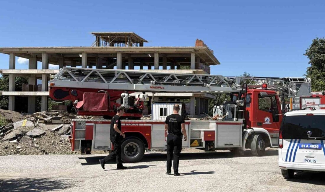 Düzce ilinde, 22 yaşındaki bir kadın, sinir krizi geçirerek bir