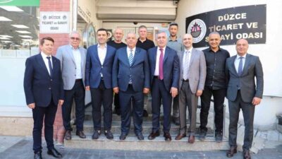 Düzce’ye Teknoloji Geliştirme Merkezi Kurulacak KGF Yönetim Kurulu Başkanı Erdoğan