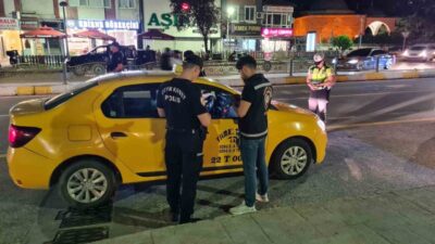 Edirne İl Emniyet Müdürlüğü ekipleri, şehrin çeşitli noktalarında gerçekleştirdikleri operasyonda