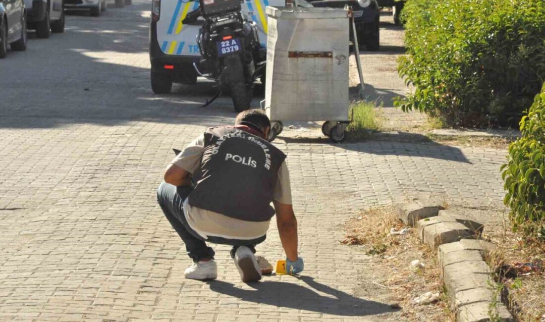 Keşan, Edirne ilçesinde, aralarında anlaşmazlık olduğu iddia edilen komşular arasında