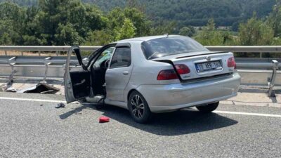 Edremit ilçesinde meydana gelen kaza, sürücünün direksiyon hakimiyetini yitirmesi sonucu