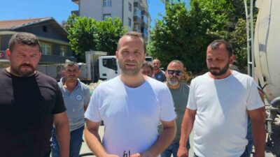 Karadeniz Ereğli ilçesine bağlı Zonguldak’ta belediyeye ait çöp toplama kamyonunda