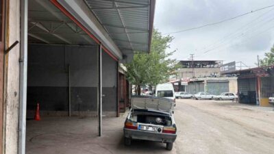 Osmaniye’nin Düziçi ilçesinde bir iş yerinde tamir edilmek üzere unutulan