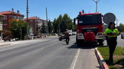 Tavşanlı ilçesinde meydana gelen bir trafik kazasında, Emet ilçesindeki orman