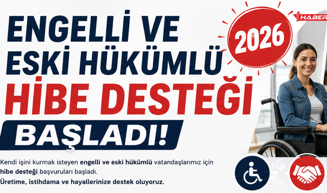 İŞKUR Engelli Hibe Desteği ve Eski Hükümlü Hibe Desteği kapsamında