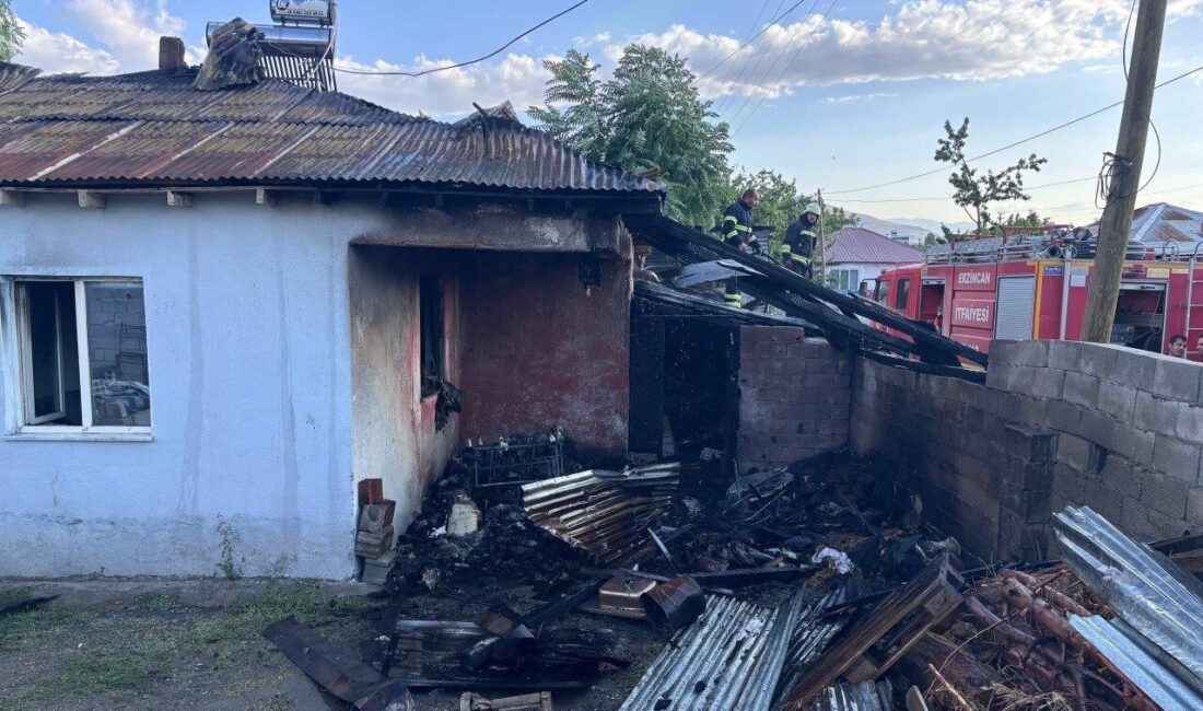 Erzincan’da Ersevenler Mahallesi’nde, 1613 Sokak’ta bulunan bir evde meydana gelen