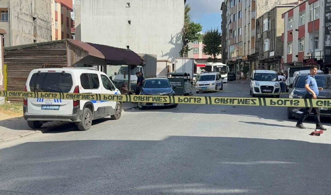 İstanbul’un Esenyurt ilçesinde kimliği belirsiz bir kişi, sokak ortasında 2