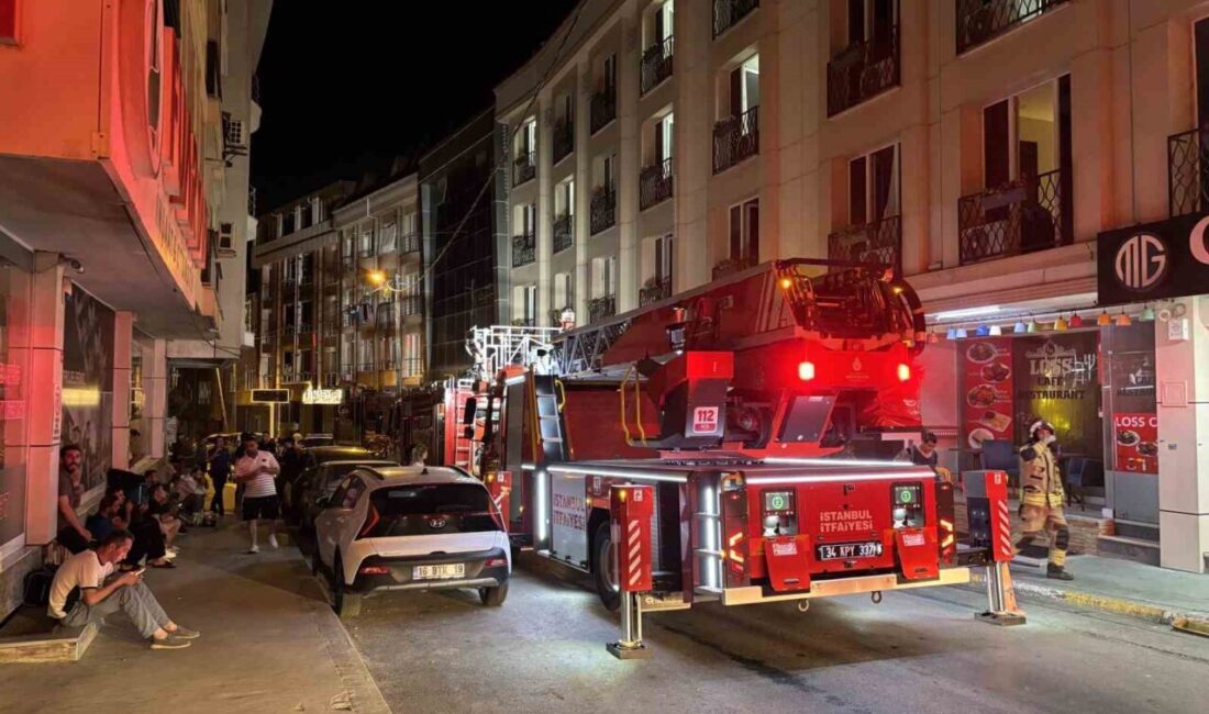 Esenyurt’ta bir otelde gece yarısı dumanlar yükseldi ve otelde konaklayan
