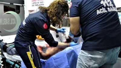 Antalya’da eski eşiyle 10 gün önce evlendiği kocasını falçata ile