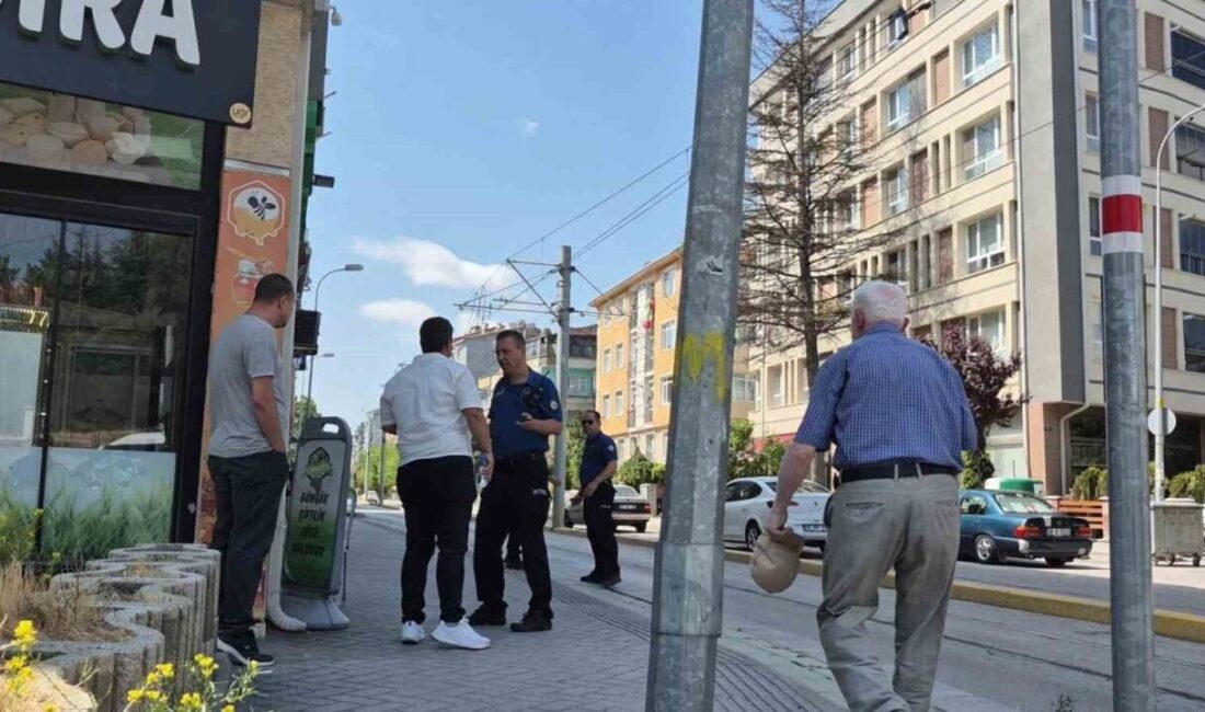 Eskişehir’de akrabalar arasında çıkan çatışmada yaralanan 2 kişiye sağlık ekipleri