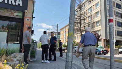 Eskişehir’de akrabalar arasında çıkan çatışmada yaralanan 2 kişiye sağlık ekipleri
