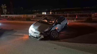 Eskişehir’de, alkollü bir sürücü tarafından idare edilen bir otomobil, 100.