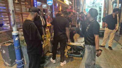 Eskişehir’de meydana gelen bir bıçaklı kavgada yaralanan bir kişi hastaneye