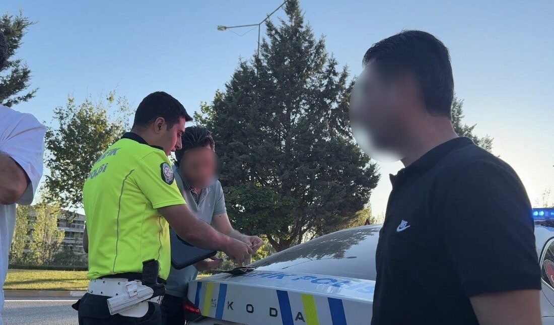 Eskişehir’de meydana gelen trafik kazasında, alkollü olduğu belirlenen sürücüye karşı