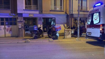 Eskişehir’de bir otomobile çarpıp yaralanan motosiklet sürücüsü, kaza sonucu yaralandı.