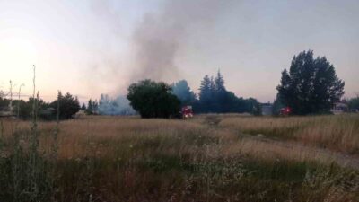 Eskişehir’de çıkan yangın, itfaiye ekipleri tarafından kontrol altına alındı. Olay,