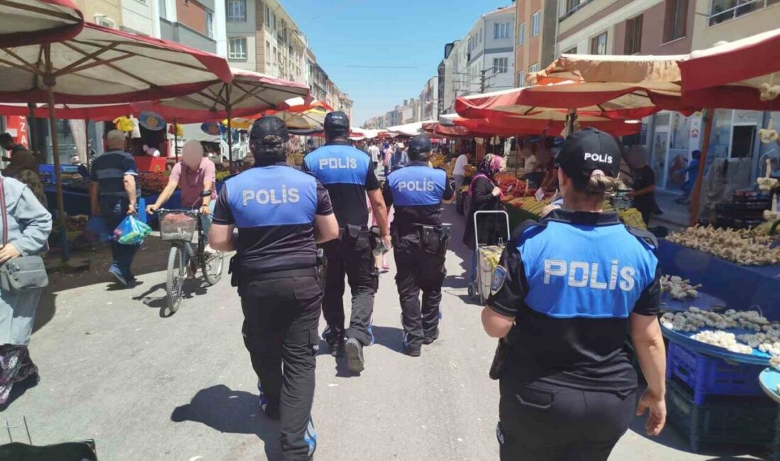 Eskişehir’de, polis ekipleri tarafından hırsızlık ve dolandırıcılık olaylarıyla ilgili vatandaşlara