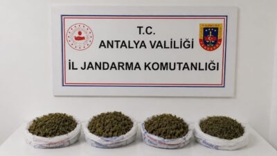 Alanya ilçesinde jandarma ekipleri, N.T. adlı şahsın ikametinde yaptıkları aramada