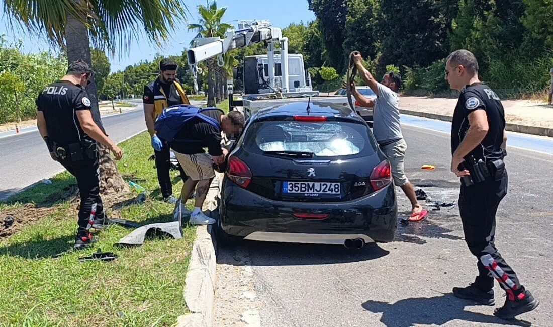 Kütahya’dan sevgilisine evlenme teklif etmeye giden bir sürücü, Antalya’nın Manavgat