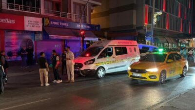 Eyüpsultan’daki bir galeri dükkanında meydana gelen silahlı saldırı sonucunda yaralanan