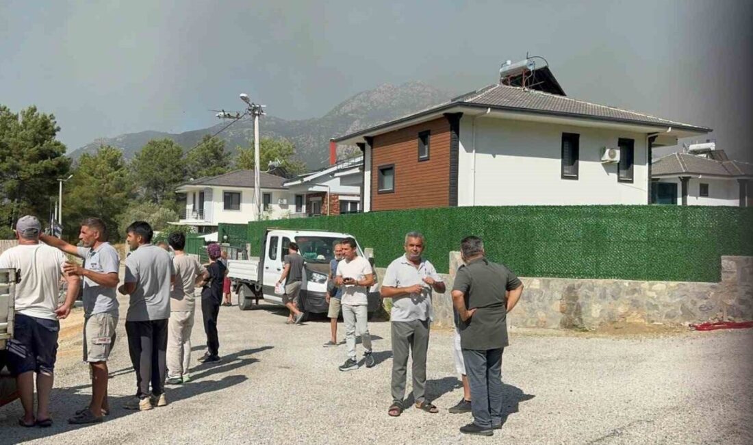 Muğla’nın Fethiye ilçesine bağlı Üzümlü Mahallesi’nde geçenlerde başlayan ve kontrol