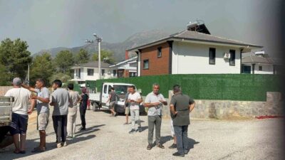 Muğla’nın Fethiye ilçesine bağlı Üzümlü Mahallesi’nde geçenlerde başlayan ve kontrol