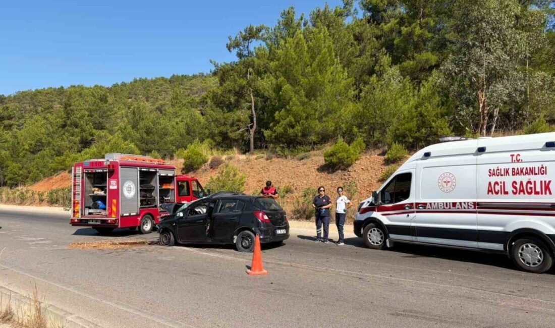 Fethiye-Seydikemer karayolunda Çırpı Kontrol Noktası mevkiinde meydana gelen trafik kazasında