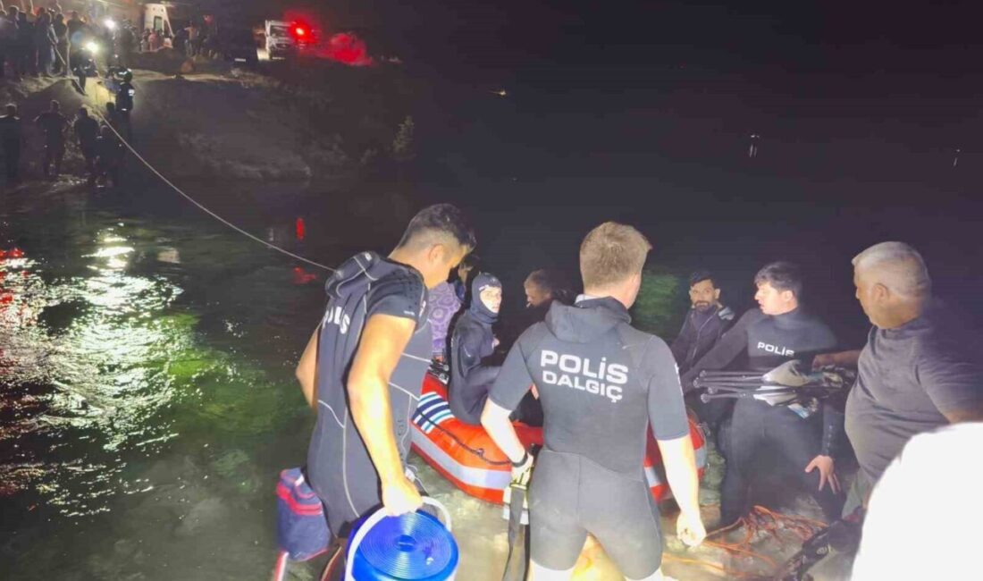 Fırat Nehri’nde su seviyesinin aniden yükselmesi sonucu Adıyaman-Şanlıurfa il sınırında