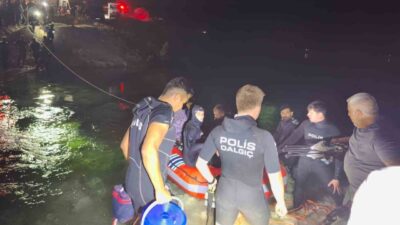 Fırat Nehri’nde su seviyesinin aniden yükselmesi sonucu Adıyaman-Şanlıurfa il sınırında