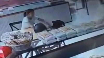 Eskişehir’in merkezinde bulunan bir fırında gerçekleşen olayda, henüz kimliği belirlenemeyen