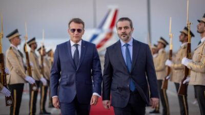 Fransa Cumhurbaşkanı Emmanuel Macron, resmi ziyaret için Suriye’ye geldi. Macron,