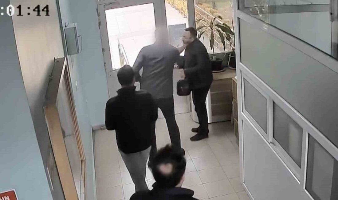 Çankırı’da yaşanan olayda, bir gazeteciye tokat atan doktor, eşinin uygunsuz