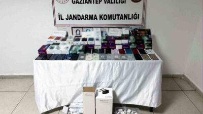 Gaziantep’te gerçekleştirilen bir operasyonda, jandarma ekipleri tarafından 1 milyon 550