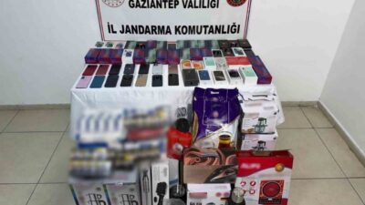 Gaziantep’te jandarma ekipleri, bir iş yerine yönelik gerçekleştirdikleri operasyonda 2
