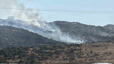 Gaziantep’teki bir makilik alanda meydana gelen yangın, ekiplerin hızlı müdahalesi