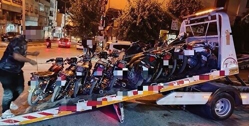 Gaziantep’te, motosiklet denetimlerinde 208 sürücüye toplamda 3 milyon 907 bin