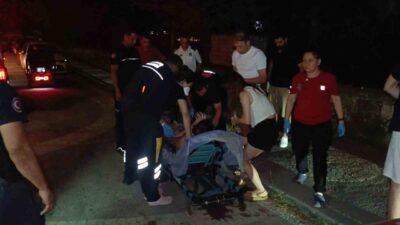 Antalya’da, bir kadının ayağı mazgala sıkıştıktan sonra yardım çağrıları üzerine