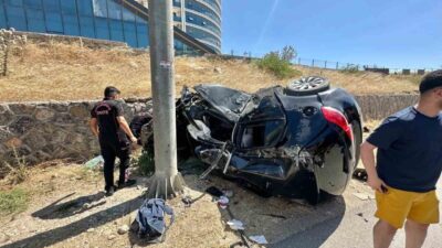 Kahramanmaraş’ta, 5 gün önce meydana gelen trafik kazasında ağır yaralanan