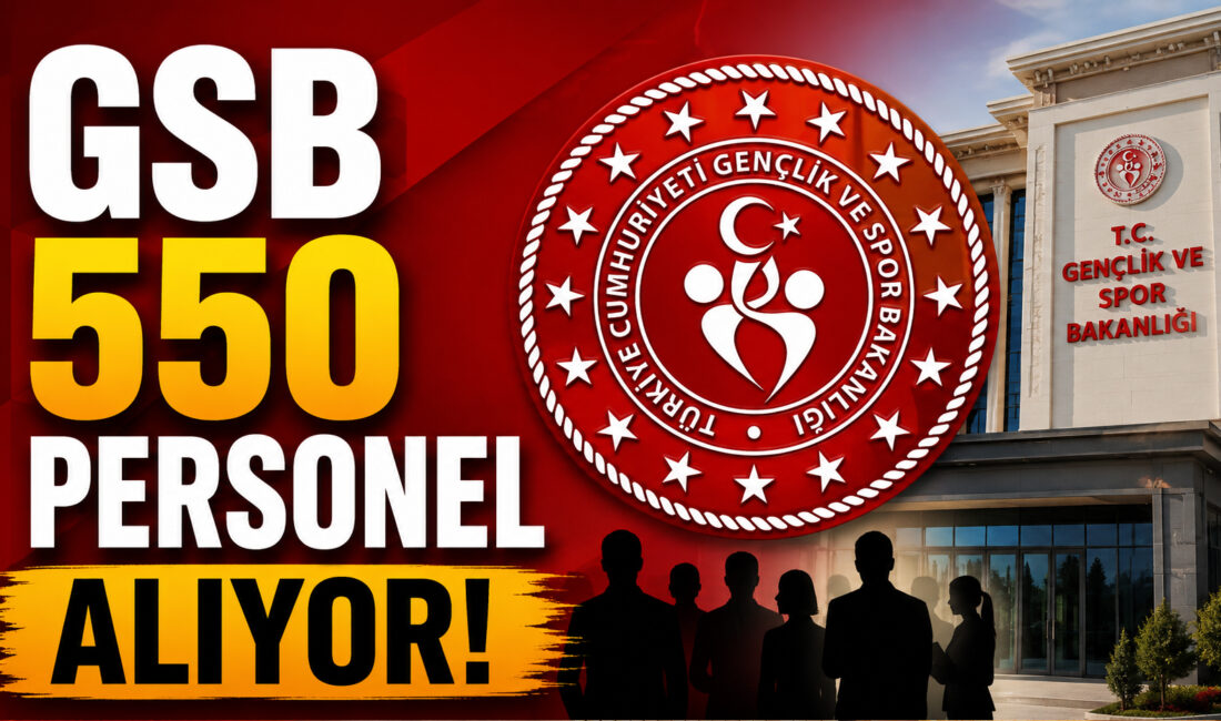 Gençlik ve Spor Bakanlığı, taşra teşkilatında görevlendirilmek üzere 657 sayılı