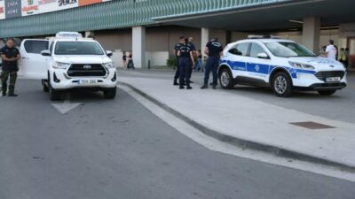 Güney Kıbrıs Rum Yönetimi’nin başkenti Lefkoşa’da bir alışveriş merkezi ve