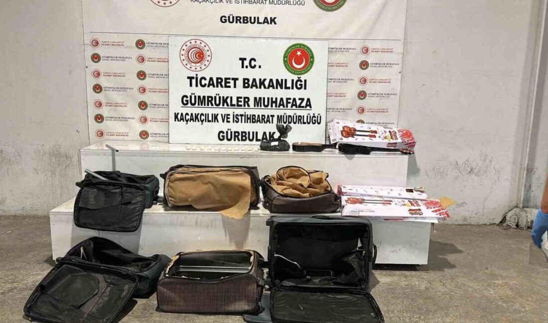 Ağrı’nın Doğubayazıt ilçesindeki Gürbulak Gümrük Kapısı’nda yapılan denetimler neticesinde, oyuncak