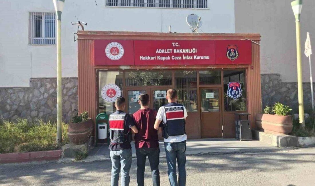 Hakkari’de Jandarma ekipleri, kesinleşmiş hapis cezası bulunan 4 hükümlüyü operasyonlar