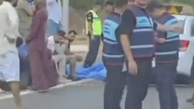 İzmir’in Menderes ilçesinde meydana gelen korkunç trafik kazasında 1 kişi